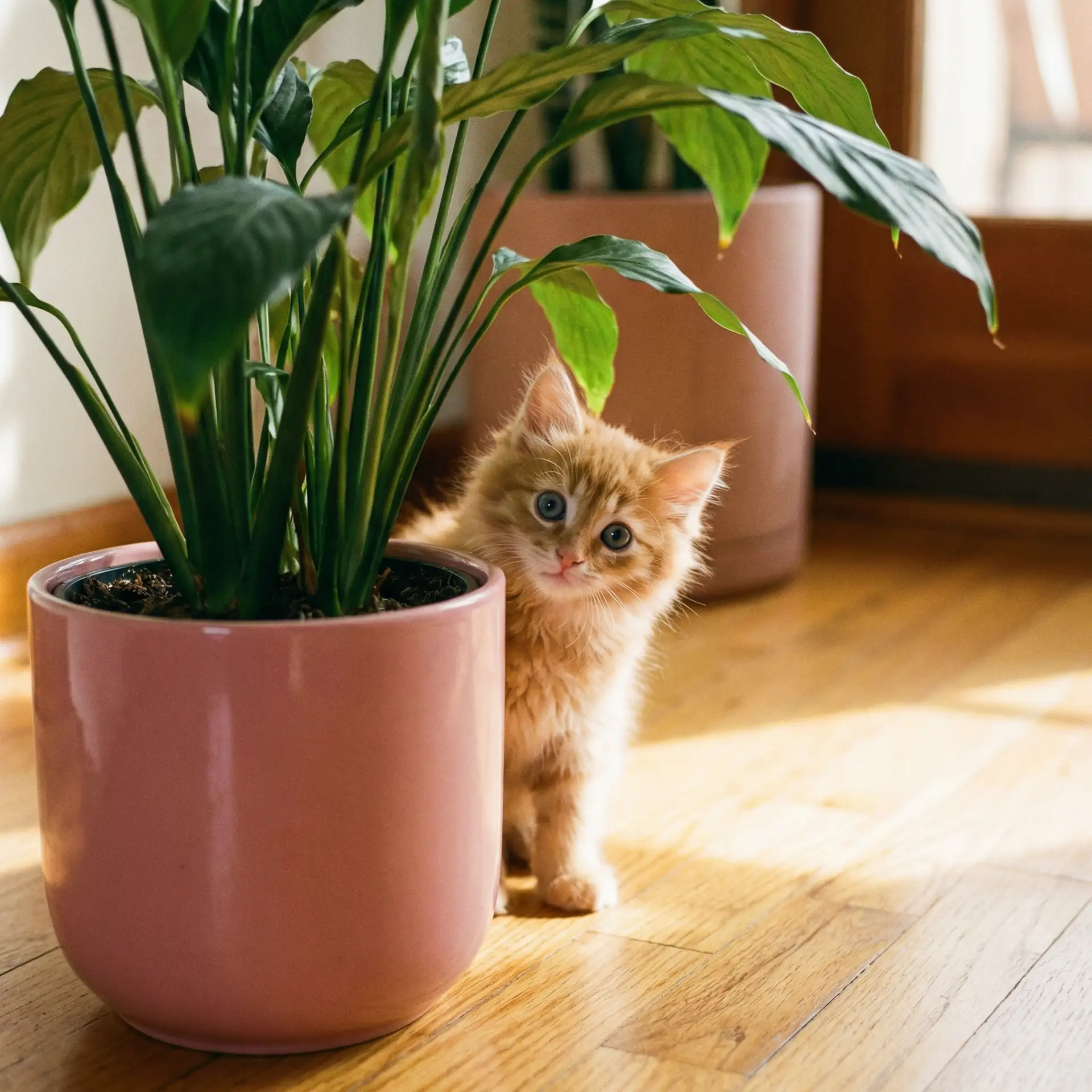 小猫从花盆后探头 - 魔兽战士天赋